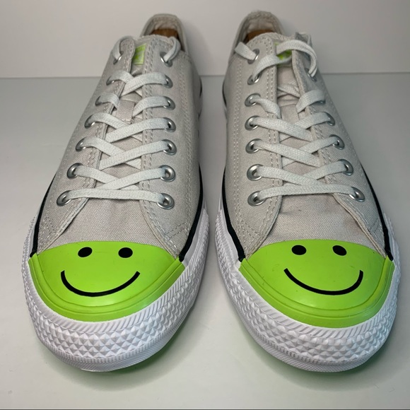 Converse All Star Smile Face Grey